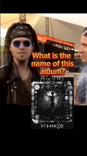 Ministry Industrial Metal Band Rare 1992 Lollapalooza Interview Al Jourgensen