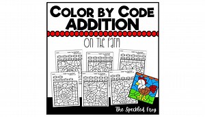 Color by Number Addition Worksheets, Printable First Grade Homework, Farm Theme Kindergarten Addition, Homeschooling Math Activity A20FR - Etsy