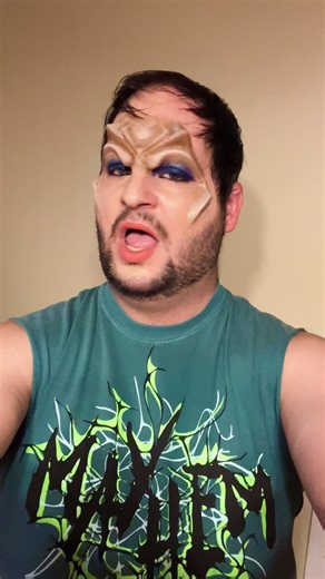 Singing How Bad Do You Want Me with Lady Gaga-Inspired Makeup