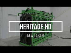Introducing: Heritage™ HD hydraulic cattle chute