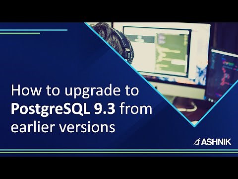 How to upgrade to PostgreSQL 9.3 from earlier versions of PostgreSQL using pg_upgrade