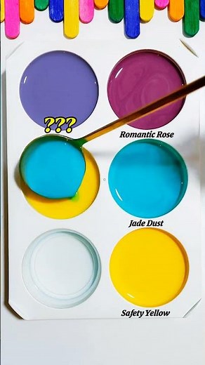 💚💗💛 Jade, Rose & Yellow — The Poetry of Color in Motion! 🎨 #colors #relaxing #cartoon #tiktok