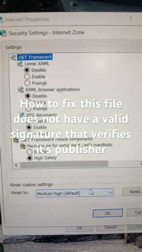 How to fix this file does not have a valid signature that verifies it's publisher windows 10 / 11
