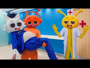 Oren the prisoner carries Wenda Police to give birth 🚔| Incredibox Sprunki In Real Life