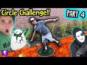 24 HRS in CIRCLE Challenge! Game Master Mystery Part 4 by HobbyKidsTV - Videos For Kids