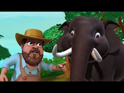 The Kind-Hearted Elephant Story | Kids Stories with Moral | Infobells