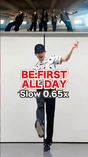 🎉40,000+ BE:FIRST ALL DAY Dance Tutorial ♪ Mirrored Version ✨ Super Slow and Easy Practice | Danc...