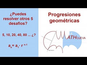 Progresiones geométricas - 5 ejemplos paso a paso