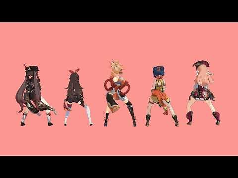 Bla Bla Bla Dance - Pyro supremacy 🔥【MMD Genshin Impact】