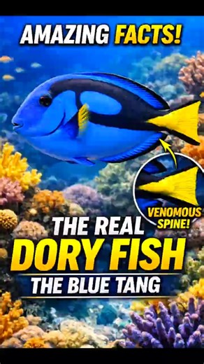 This Is the Real Dory Fish | Not Just a Cartoon #shorts
