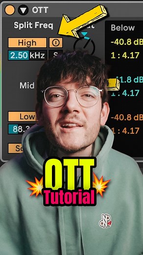 Johannes Vogt on Instagram: "OTT - hate it or love it! #ableton #abletonlive #musicproducer #mixingandmastering #compressor #ott @ableton"