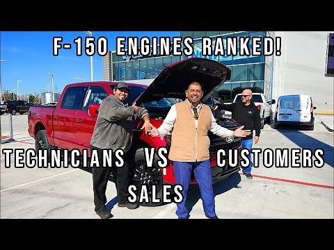 Which 2025 F150 Engine is best? Technicians vs. Real Customers vs Sales!