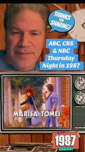 ABC, CBS and NBC Thursday night in 1987. #80stvshows #80stv #1980s #80s | Retroblastfromthepast