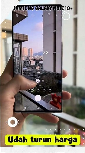 SUDAH TURUN HARGA, KAMERANYA JUGA BENING | SAMSUNG GALAXY NOTE 10 PLUS #shorts