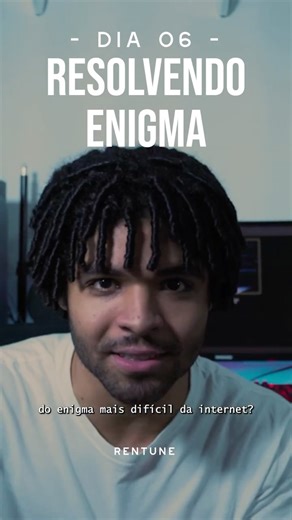 Álef Cardoso on Instagram: "Que delírio ‘c’oletivo q’u’e foi inclui’r’ essa his’t’ória n’e’’sse reels. #enigma #rentune #notpron"