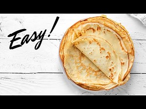 Homemade NUTELLA CREPES ready in 5 minutes