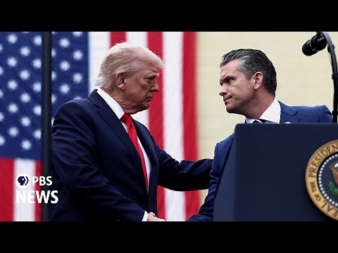 WATCH LIVE: Trump, Hegseth address rare gathering of U.S. military leaders from around the world
