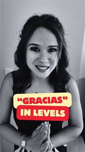 Aprende a decir gracias en español