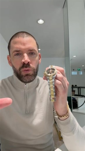 James Robin on Instagram: "Just Wrapped Up a Live in the Shop — Here’s This Week’s Drop If you missed the live, I talked through two very different watches that are both available now — one modern Rolex heavyweight and one proper piece of vintage character. Rolex Daytona Ref. 116523 (Random Serial, c.2010–2016) Steel & 18ct yellow gold • Black dial This is the modern-era two-tone Daytona. Random serial, 2010s production, and still one of the most recognisable chronographs Rolex has ever made. •
