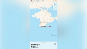 Apple slammed for marking Crimea as part of Russia
