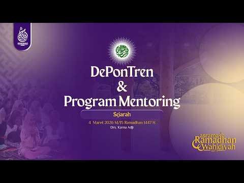 MATERI ASROMWA 1447 H | DEPONTREN dan Program Mentoring