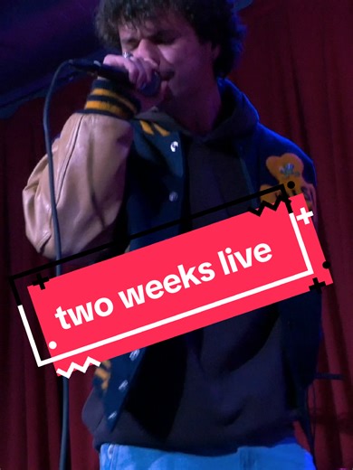 Two Weeks Live Performance at Songbyrd DC