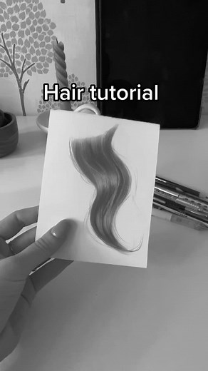 Hair Drawing Tutorial: Step-by-Step Guide for Realistic Hair Sketch