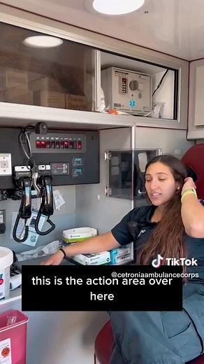 EMT Ambulance Tour with Marisol