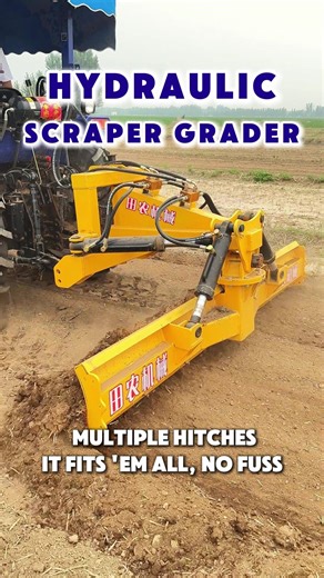 Hydrauli cscraper grader#farmmachinery#agriculturalmachinery#agriculture#agriculturalmachines#wheatfield