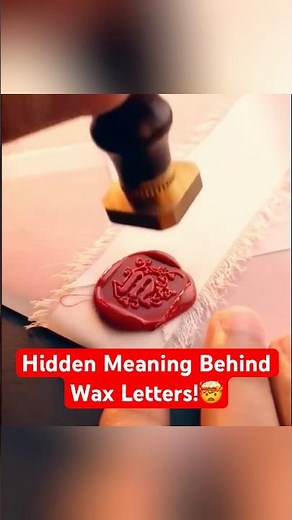 The Surprising Reason Old Letters Were Sealed with Wax