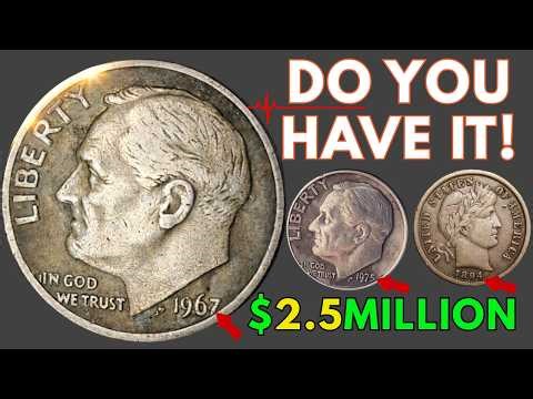 4 Most Valuable Dimes Worth Big Money – These Rare Coins Could Make You a Millionaire!