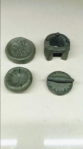 How to Make Mini Clay Kitchen Set at home l DIY Miniature Clay Kitchen Set l Cooking Setup #shorts