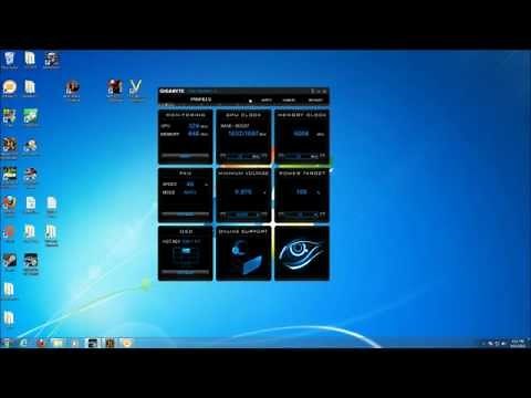 Performance Tuning the Gigabyte GTX 660 using "Gigabyte OC Guru II"
