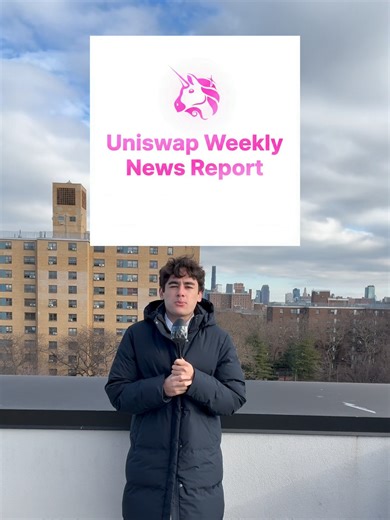 The biggest crypto stories you missed this week, in around a minute #cryptonews #trading #blockchain #uniswap