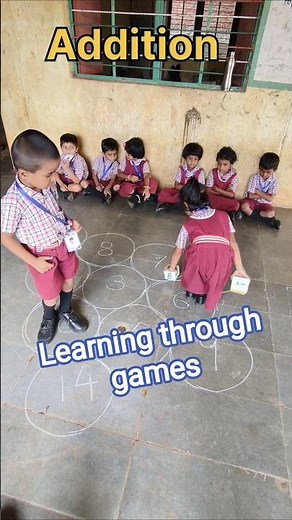 Addition - Learning through games | Counting on fingers | Teacher Innovation Ideas #addition #maths