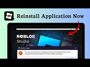 How to reinstall Roblox Studio (Software Reset)
