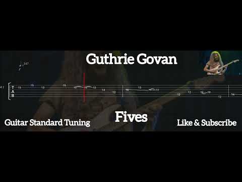 Guthrie Govan - Fives (Tab Guitar )