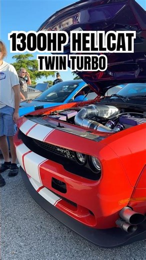 1300HP Twin Turbo Hellcat😳