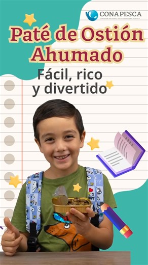 ¡Que tus hijos inicien la semana con un rico y nutritivo lonche! Recuerda incluir alimentos del mar en tu lonchera 🐟 En esta ocasión te compartimos una receta nutritiva para los pequeños del hogar 🏡 y deliciosa para toda la familia. | Rigoberto Salgado Vázquez.