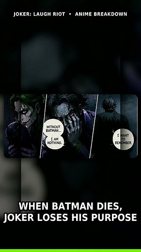 JOKER Anime 'Laugh Riot' Teaser Breakdown: Batman is DEAD?! & Hidden