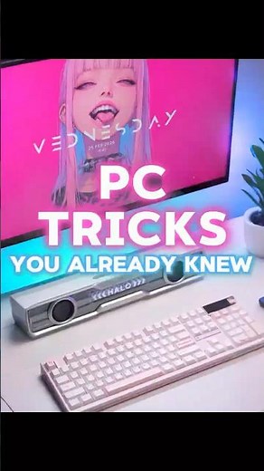 PC tricks you already knew #pc #pctips #windows #win #shortcutkeys #tech #pcsetup #pctips