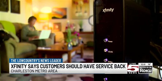 VIDEO: Xfinity says all Lowcountry customers should be back online after fiber cut