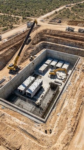 Underground Bunker Built From Scratch | Cinematic Construction Timelapse