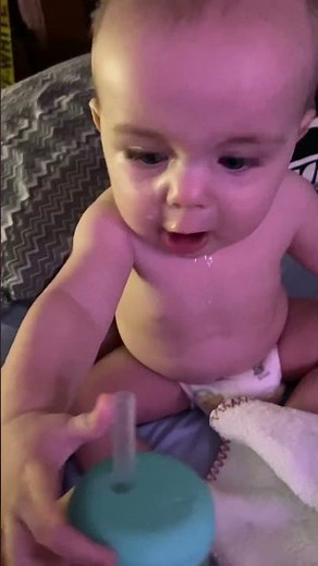 Baby’s First Sippy Cup Drink