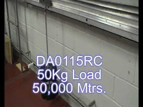 Accuride DA115RC linear motion guide & tilt drawer slide tests in their UK laboratory