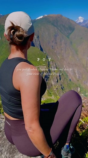 3.7K views · 99 reactions | Climbing Huayna Picchu to get the view  | Traveling & Living in Peru | Facebook