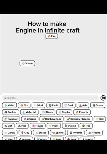 How to make engine in infinite craft