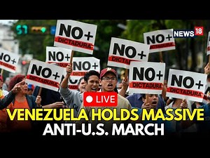 LIVE | Venezuela Holds Massive March Against Potential U.S. Escalation | Government Protest Rally