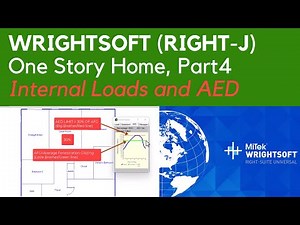 Wrightsoft (Part 4): Manual J Heat Load Calculation - One Story Home