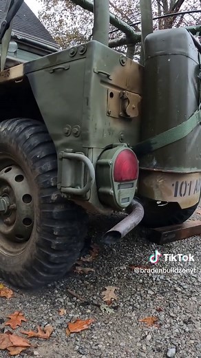 Cold Start Experience of Vietnam Era M151 Military Jeep